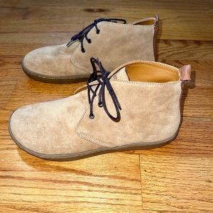 Suede Lace Up Boot Comfortfusse Bootie Sneaker Blas Tan Sz 40 Comfortfüße Sz 9